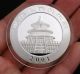 2001 Chinese Giant Panda 24k Gold & Silver Commemorative Medal Bimetallic Coin Coins: World photo 1