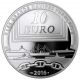 2016 France 10e Proof Silver Great French Ships Charles De Gaulle Ogp Sku43372 Europe photo 2
