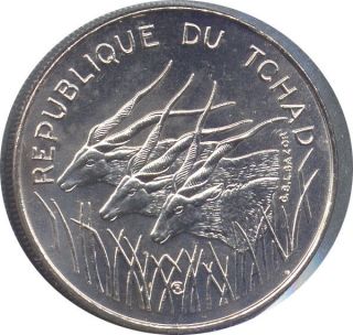 1982 Chad 100 Francs - Gem Bu photo