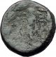 Sardes In Lydia 133bc Hercules Apollo Raven Authentic Ancient Greek Coin I61093 Coins: Ancient photo 1
