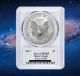 2017 1oz Silver Eagle Pcgs Ms69 - First Strike - Donald Trump Label Coins photo 1