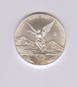 2016 Mexico 1 Oz.  999 Fine Silver Libertad - Uncirculated photo