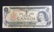 Canadian Paper Money $1 (1973),  $2 (1954),  And $5 (1972) Bills Canada photo 2