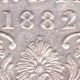British India - 1882 - Dot Variety - One Rupee - Victoria Queen - Silver Coin - 25 India photo 1