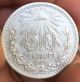 1905 Mexico 50 Centavos Silver Coin High End Mexico (1905-Now) photo 6
