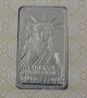 Platinum 1 Gram Pure 999.  5 Fine Statue Of Liberty Bar Credit Suisse Platinum photo 2