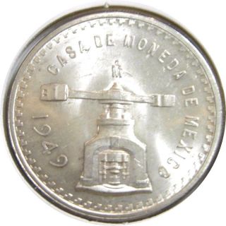 Elf Mexico 1 Onza 1949 Coin Press photo