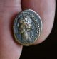 V.  Rare Head Left Antoninus Pius -.  Ae Semis,  Antioch 145 - 147 A.  D.  3.  1g,  18mm Coins & Paper Money photo 5