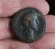 Big Antoninus Pius - Salus Feeds Serpent.  140 - 144 A.  D.  23.  3g,  32.  5mm Sestertius Coins & Paper Money photo 3