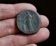 Big Antoninus Pius - Salus Feeds Serpent.  140 - 144 A.  D.  23.  3g,  32.  5mm Sestertius Coins & Paper Money photo 4