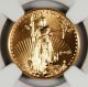 1998 $10 American Gold Eagle Ngc Ms70 A Key Date Gold photo 1