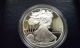 2001 - W 1 Oz Proof Silver American Eagle (w/box &) Coins photo 1