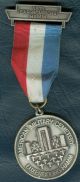 1971 Luxembourg Medal Issued In Honor Of The American Military Cemetery Exonumia photo 2
