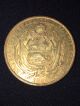 1863 Gold 8 Escudos Peru,  Very Scarce,  27 Grams Coins: World photo 1