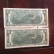 2 -.  $2 Dollar Bills 1976 Uncirculated W/1st Day Of Issue (west Palm Beach Stamp Small Size Notes photo 7