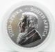 2017 South African 50th Anniv 1st Ever 999 Silver Krugerrand Reverse Proof Unc Africa photo 3