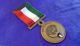 First Gulf War Medal; Kuwait Liberation Medal (bronze) Box.  Bertoni Milano Italy Exonumia photo 3