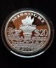 2006 - $20 Norfed - 1 - Oz -.  999 Silver 20 Dollar - Missouri - Error Coin Silver photo 3