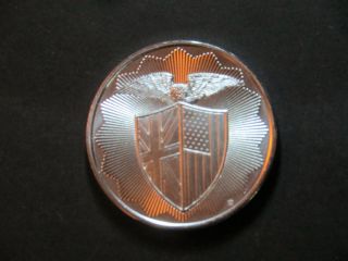 1 Oz 999 Silver Shield - Royal Refinery (rmr) Great Britain - Cool Design photo