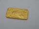 24 K.  999 Fine Gold 5 Gram Bar.  From India Religious Bar Hindu Acid Gold photo 1