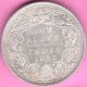 British India - 1882 - Dot Variety - One Rupee - Victoria Queen - Silver Coin - 22 India photo 1