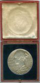 1897 Queen Victoria Diamond Jubilee Large Silver Medal By Royal,  De Saulles Exonumia photo 1