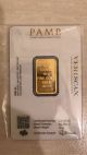 10 - Gram Pamp Suisse Gold Bar.  9999 Fine (in Assay) Bars & Rounds photo 1