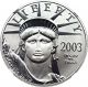 2003 Platinum Eagle $100 Ngc Ms70 - Statue Liberty 1 Oz Platinum photo 2
