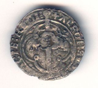 Cincin 19.  And Rare Coin Portugal Medieval,  Espadin,  1,  65gr,  King Alfonso V photo