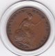 1857 Queen Victoria Half Penny (1/2d) Copper Coin UK (Great Britain) photo 1