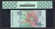Suriname 10 Gulden 2000 Unc/unc - Pcgs 64ppq Very Choice P147 Paper Money: World photo 1