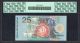 Suriname 25 Gulden 2000 Pcgs Gem Unc 66ppq P148 Paper Money: World photo 1