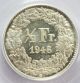 1946 - B Switzerland 1/2 Half Franc Silver Specimen Coin - Pcgs Sp 65 - Km 23 Europe photo 2