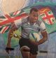 2017 Fiji $7 Seven Dollars Rugby Commemorative Banknote Unc - Release Australia & Oceania photo 1