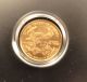 2004 $5.  00 Gold Coin,  1/10 Oz,  American Eagle,  Liberty,  In Case Gold photo 1