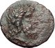 Pergamon In Mysia 150bc Asclepius Medical Symbol Serpent Staff Greek Coin I60792 Coins: Ancient photo 1