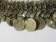Antique Solid Silver Ottoman / Islamic Turkish Coin Bracelet Coins: Medieval photo 2