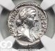 Roman Empire Ar Denarius,  Ad 147 - 175/6,  Faustina Jr.  Ngc Vf Golden Age Hoard Coins: Ancient photo 1