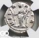 Roman Empire Ar Denarius,  Ad 147 - 175/6,  Faustina Jr.  Ngc Vf Golden Age Hoard Coins: Ancient photo 2