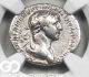 Roman Empire Ar Denarius,  Trajan Ad 98 - 117,  Golden Age Hoard Ngc Vf Ancients Coins: Ancient photo 1