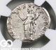 Roman Empire Ar Denarius,  Trajan Ad 98 - 117,  Golden Age Hoard Ngc Vf Ancients Coins: Ancient photo 2
