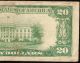 1934 $20 Bill Low Lgs Star Light Green Seal Note Currency Paper Money Fr 2054 - H Small Size Notes photo 5