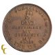 1834 Hard Times Token My Victory (xf) Extra Fine Details Exonumia photo 2