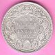 British India - 1882 - Dot Variety - One Rupee - Victoria Queen - Silver Coin - 12 India photo 2