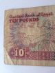 Ten (10) Pound Banknote - Central Bank Of Egypt - Vintage - Circulated - Old Issue Africa photo 1