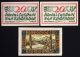 Bad Reichenhall 1919/1920 2x20,  50 Pf Serial No.  Variants German Notgeld Europe photo 1
