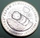 Kazakhstan: 50 Tenge Coin Space Spaceship Vostok Moon Astronomy 2008 Unc Asia photo 2