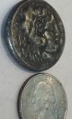 Ancient Greece Tetradrachma 250 Bc Coin Herakles Crab In Square Old¬ Silver Coins: Ancient photo 5