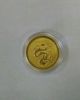 2000 1 Oz Gold Australian Year Of The Dragon Lunar Coin (series I).  9999 Other Coins of the World photo 2
