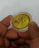 2000 1 Oz Gold Australian Year Of The Dragon Lunar Coin (series I).  9999 Other Coins of the World photo 8